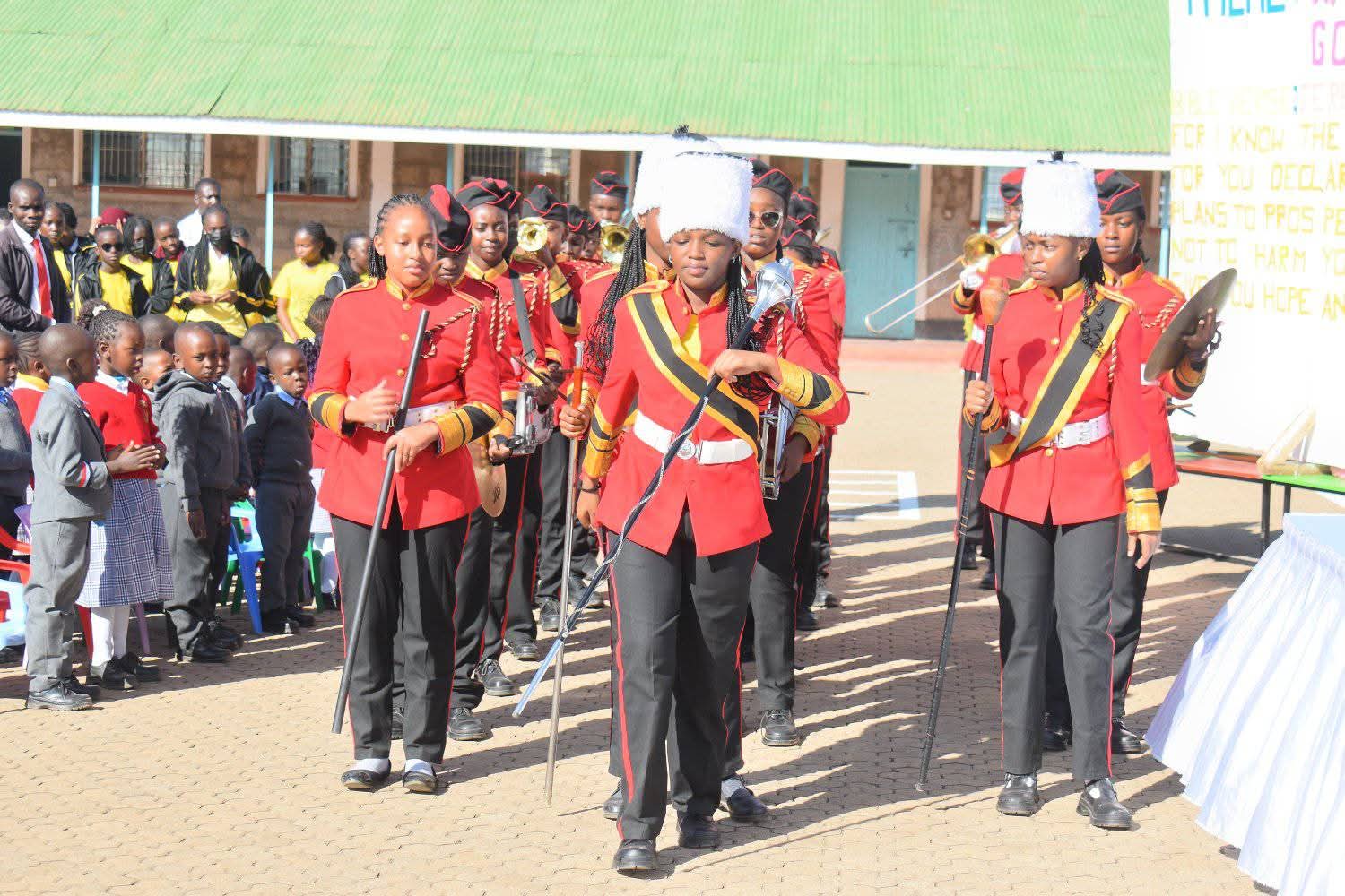 Gilgil Hills Academy marching band